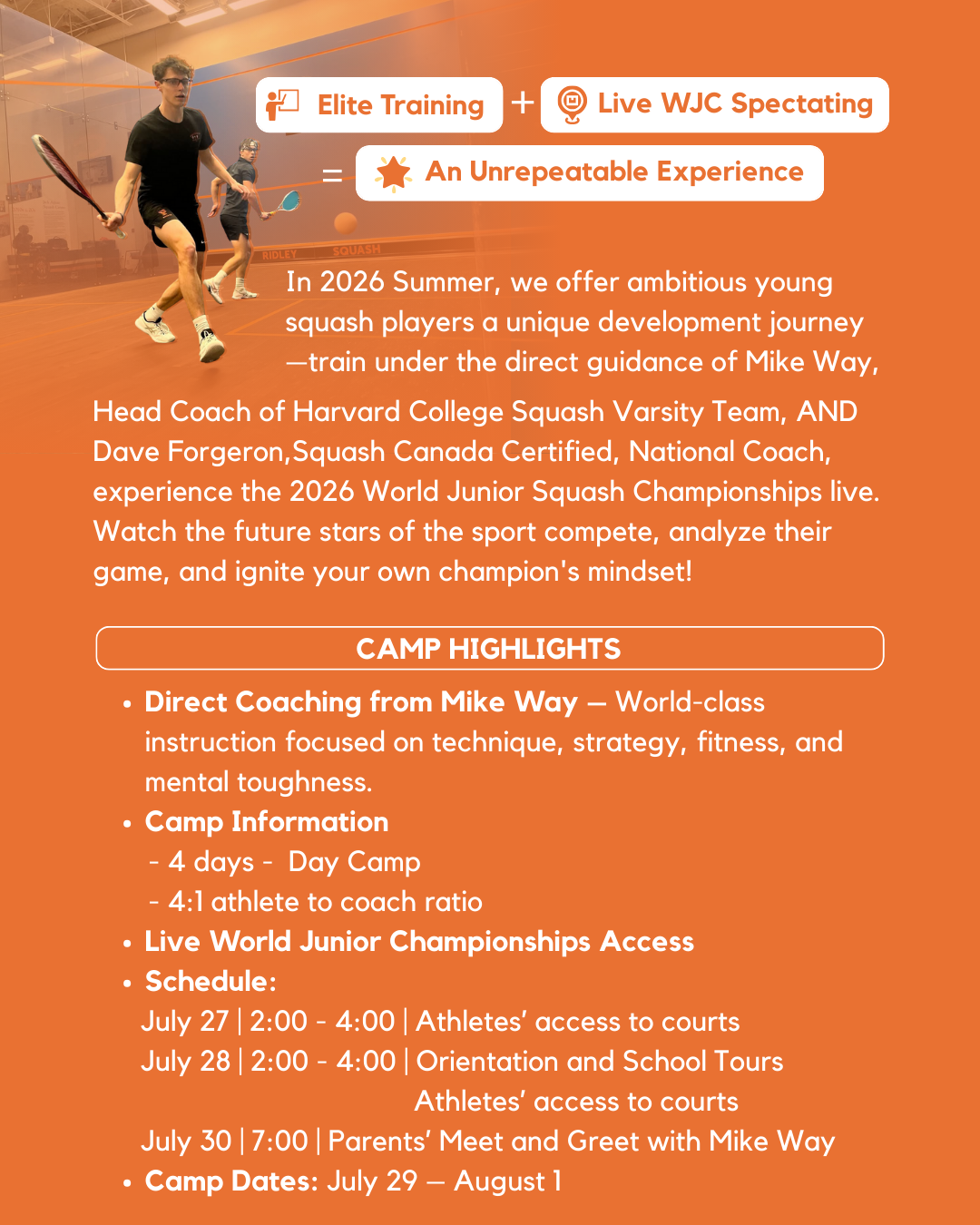 Mike Way_Morning Camp 2